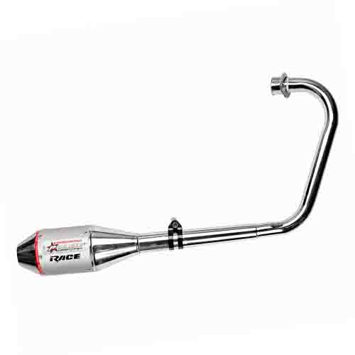 ESCAPE MOTO HONDA CG TITAN 150 ST2 GRIS DEPORTIVO PAOLUCCI (EM150CG23-SGR)