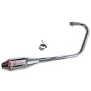 ESCAPE MOTO HONDA GLH150 GAUCHA ST2 CROMO PAOLUCCI (EM150GLH22-D)