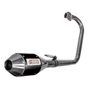 ESCAPE MOTO HONDA CG TITAN 150 ST2 STYLE NEGRO DEPORTIVO PAOLUCCI (EM150CG23-SNE)