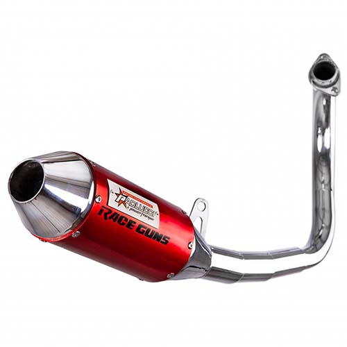 ESCAPE MOTO HONDA 250 TWISTER +290 ST2 CROMO ROJO SILEN ALUM RACING/COMP PAOLUCCI (EM250TW-23-C+290RO)