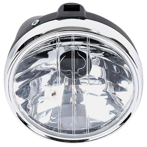 FAROL DELANTERO YAMAHA YBR / OTRAS COMPLETO (ARO CROMADO) PLASTICA VC (810)