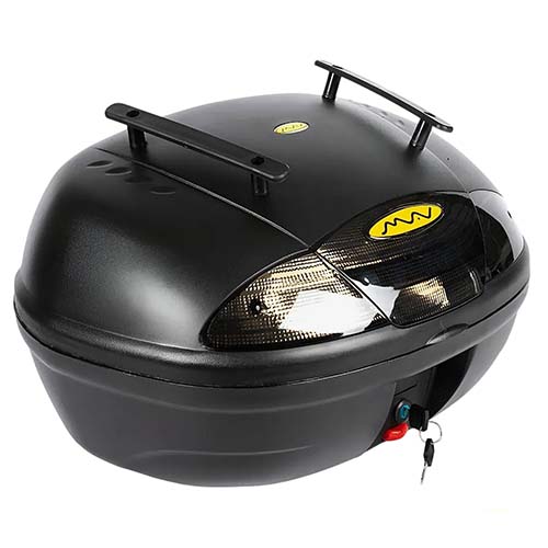 BAUL PORTA OBJETOS ELEGANT45 45LTS. 530X430X333 C/PORT.PAQ. REFLECT. TRAS. FUME PLASTICA VC (1057)