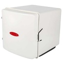 CAJA PARA DELIVERY 41X41X50 C/BASE EXTRAIBLE/SOPORTE C/1 ESTANTE LARGE BLANCA PLASTICA VC (1098B)