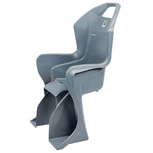 SILLA NIÑOS TRAS. BICI MAX. 20KG. C/ REFRACTARIO TRASERO GRIS C/KIT DE INSTALACION PLASTICA VC (1061G)