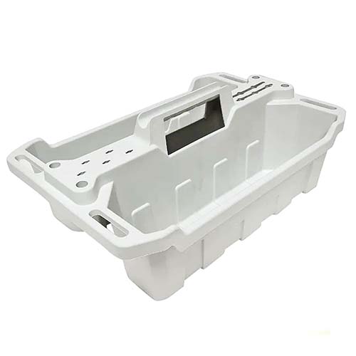 BANDEJA PORTA ELEMENTOS LIMPIEZA MULTIUSO BLANCA 49x35x18 PLASTICA VC (1121B)