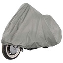 CUBRE MOTOS M 205x89x120 WATER PROOF CON BOLSO PLASTICA VC (987)