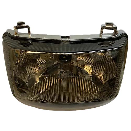 FAROL DELANTERO HONDA WAVE C/ACRILICO "FUME" PLASTICA VC (510F)