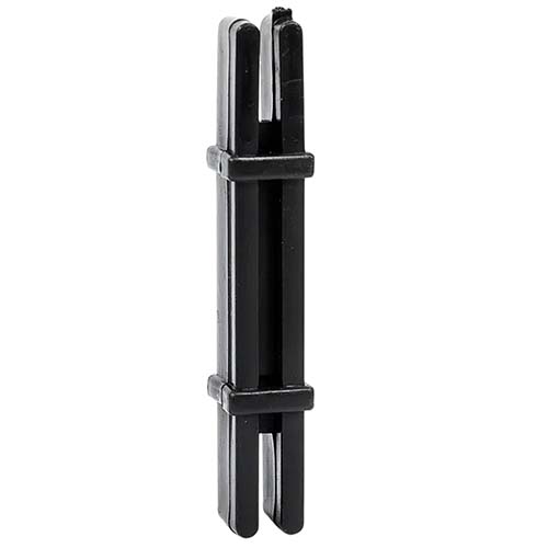 CONEXION SEPARADOR CAJON S LARGO 27 MM NEGRO PLASTICA VC (789)