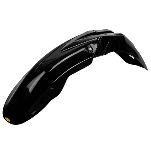 GUARDABARRO DELANTERO CROSS COMPLETO (2 PARTES) COLORES NEGRO/NEGRO PLASTICA VC (799)