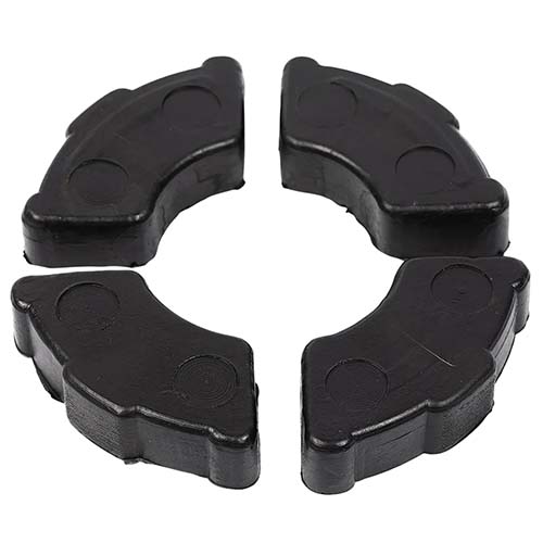 GOMA DE MAZA YAMAHA FZ16 JGO (X4UNI.) PLASTICA VC (920)