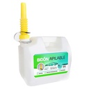 BIDON MULTIUSO REFORZADO 5 LITROS TRANSPARENTE C/PICO DRIVEN (BM05-T)