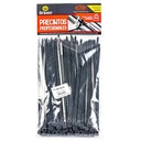 PRECINTO BOLSA X 100UN. 150MMX3,6MM NEGRO DRIVEN (P-150-36-N)