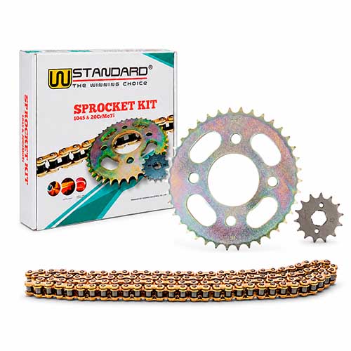KIT TRANSMISION ZANELLA RX150/CE150/RD150/CG125 (38/15) C/CAD. DOR. STD