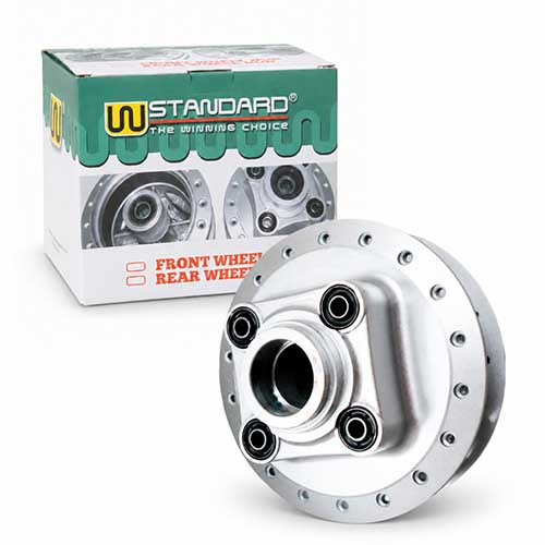 MAZA TRASERA ZANELLA RX150/CE150/RD150 C/RULEMAN RETEN Y BUJES STD