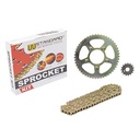 KIT TRANSMISION HONDA XLR 125 (50/15) 428H-126L C/CAD. DOR. STD