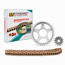 KIT TRANSMISION HONDA CBX250 TWISTER (37-13) 520HO-106L C/ORING DOR. STD