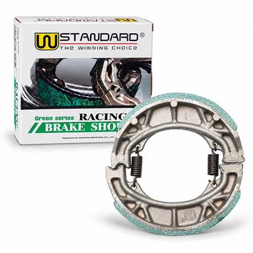 ZAPATA DE FRENO R/R HONDA C90/DAELIM/SUZUKI MB100/MOTOMEL VX150 STD