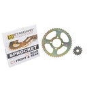 CORONA Y PIÑON SUZUKI AX100 (44/14) DORADA STD