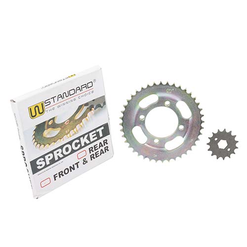 CORONA Y PIÑON HONDA STORM (40/15) DORADA STD