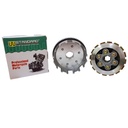 EMBRAGUE COMPLETO ZANELLA RX150 (CANASTA + CAMP.INTERIOR C/DISCOS) STD