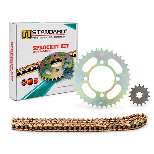 KIT TRANSMISION YAMAHA NEW CRYPTON 110 (36/15) C/CAD. DOR. STD
