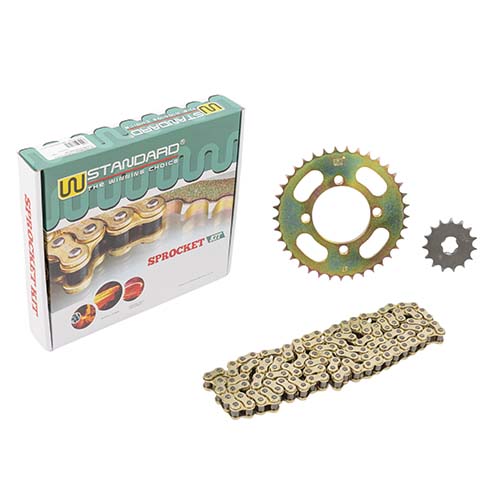 KIT TRANSMISION YAMAHA CRYPTON T105 (37/15) 428H-98L C/CAD. DOR. STD