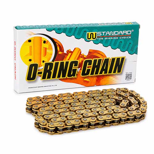 CADENA DE TRANS. REF. DORADA CON ORING 428HO-118L STD