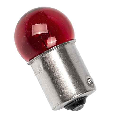 LAMPARA GIRO 12V 15W ROJA STD