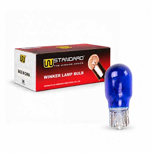 LAMPARA MUELITA 12V 10W AZUL STD