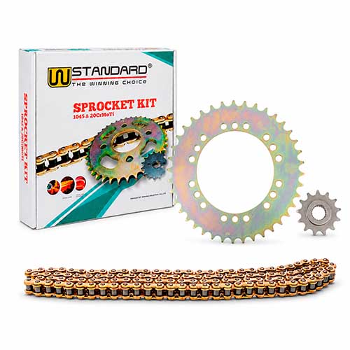 KIT TRANSMISION YAMAHA XTZ 250 LANDER (40/13) 520H-106L C/CAD. DOR. STD