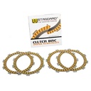 DISCO DE EMBRAGUE YAMAHA FZ16 (ORIGINAL DE FIBRA MARRON) STD