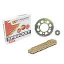 KIT TRANSMISION HONDA CB190R (45/14) 428H-132L C/CAD. DOR. STD