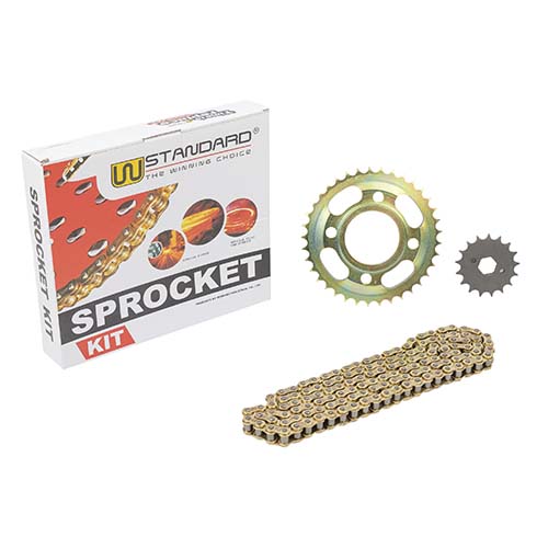 KIT TRANSMISION MOTARD / SUPERMOTARD 250 (37/17) 428H-134L C/CAD. DOR. STD