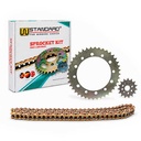 KIT TRANSMISION HONDA NX4 FALCON (40/15) 520H-106L C/ORING DOR. STD