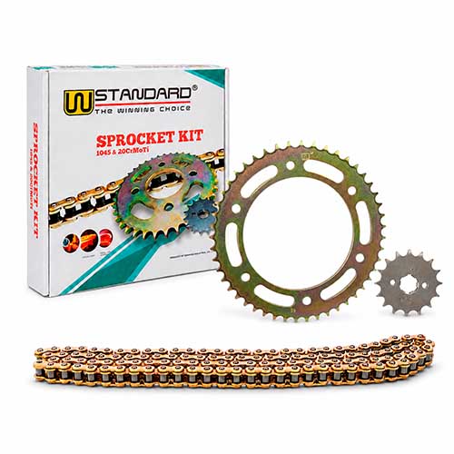 KIT TRANSMISION HONDA XR 150L (49/17) 428H-132L C/CAD. DOR STD