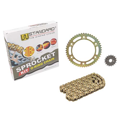 KIT TRANSMISION HONDA XR 150L (49/17) 428HO-132L C/ORING DOR. STD