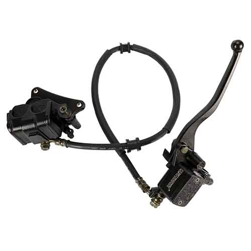 MANIJA DE FRENO + SOPORTE + CALIPER DEL. HONDA CB 125F TWISTER STD