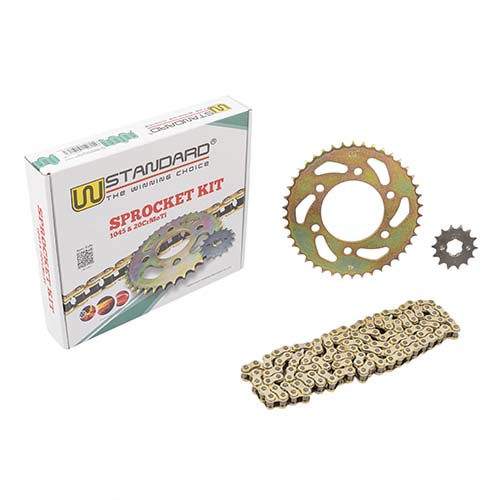 KIT TRANSMISION YAMAHA SZ150 RR (42/14) 428-126L C/CAD. DOR. STD