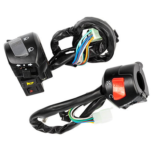 MANILLAR COMPLETO (IZQ + DER) MOTOMEL CLIPPER 110 YAMATO DESCONTINUADO