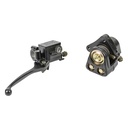MANIJA DE FRENO + SOPORTE + CALIPER DEL. MOTOMEL SKUA 150 200 250 V6 OEM