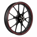 ARO DE LLANTA COMPLETO ALUMINIO TRAS. MOTOMEL SIRIUS 150 OEM