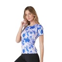REMERA SUBLIMADA MUJER INFINITY TALLE M YAKKA (4026)