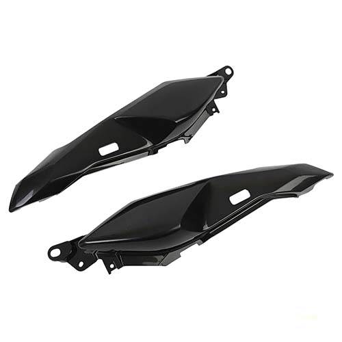 CACHA LATERAL TRASERA YAMAHA FZ16 (JGO) NEGRO (FLEXIBLE) (21C-XF173/174) PLASTICA VC (992