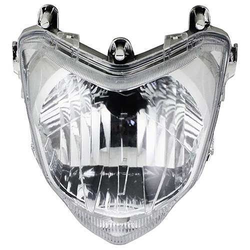 FAROL OPTICA DELANTERO YAMAHA FZ16 COMPLETO PLASTICA VC (967)