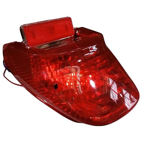FAROL TRASERO ZANELLA RX 150/ HONDA CG 150 TITAN 2000/ BETA 150/ OTRAS ROJO PLASTICA VC (758)