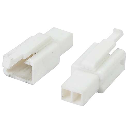 FICHA HEMBRA 2 TERMINALES PLASTICA VC (773)