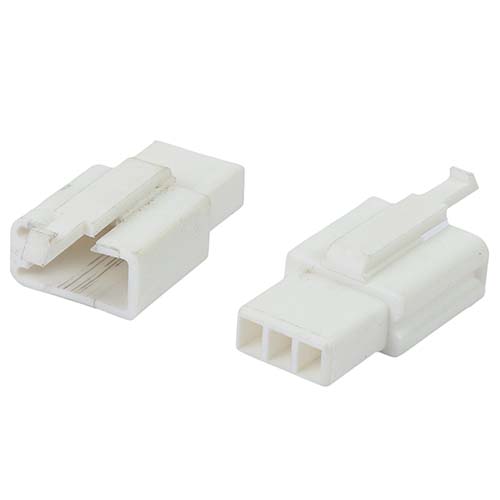 FICHA HEMBRA 3 TERMINALES PLASTICA VC (774)