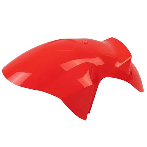 GUARDABARRO DEL. TUNNING ORIGINAL SMASH/MOTOMEL BIT TUNNING/OTRAS (ANCHO) ROJO PLASTICA VC (654R)