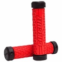 PUÑO HEXAGON 25GEL BICI NEGRO/ROJO (JGO) CIRCUIT MA089-215