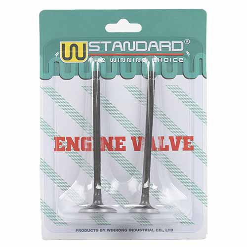 VALVULAS BAJAJ ROUSER NS160 / NS150 (JGO 2 PCS) STD